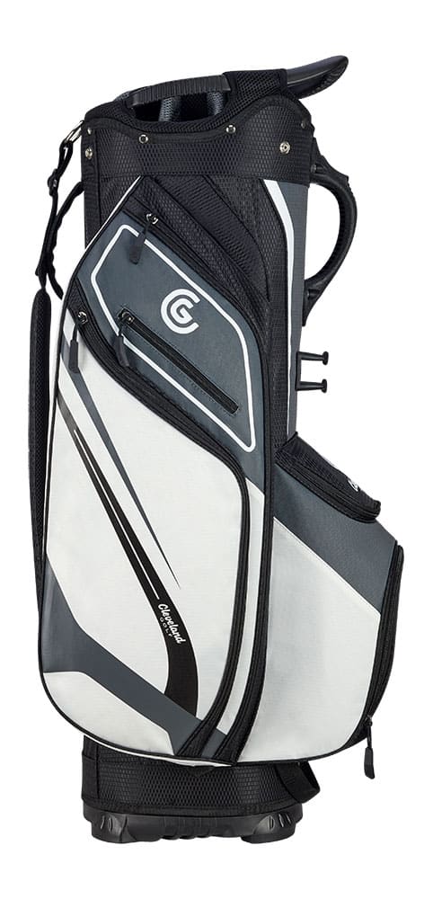 Cleveland Charcoal/White/Black Friday Cart Bag - One Golf