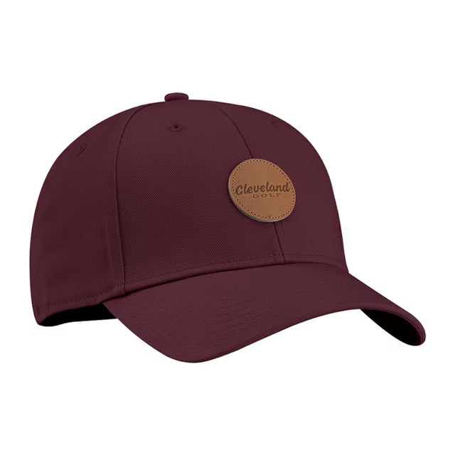 Cleveland Golf Lifestyle Brown Patch Maroon Cap
