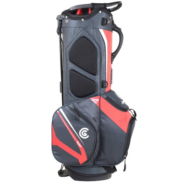 Cleveland Red/Charcoal Saturday Stand Bag - One Golf