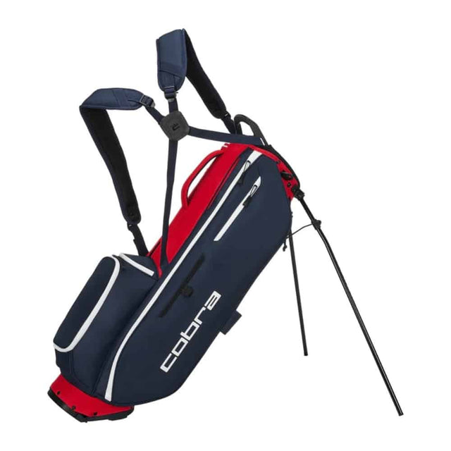 Cobra Ultralight Pro Navy/Red Stand Bag - One Golf