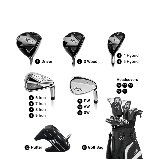 Callaway Men's XR 13-Piece Complete Set