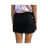 Custom Apparel Ladies Black Skirt - One Golf