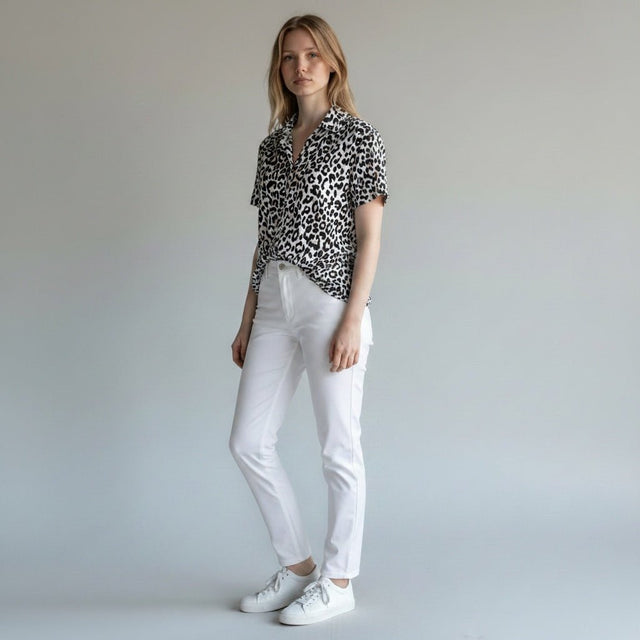 Custom Apparel Ladies Cheetah Chic Shirt - One Golf
