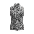 Custom Apparel Ladies Cheetah Chic Sleeveless Shirt - One Golf