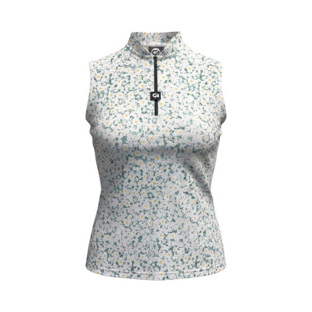 Custom Apparel Ladies Sleeveless Daily Greens Shirt - One Golf