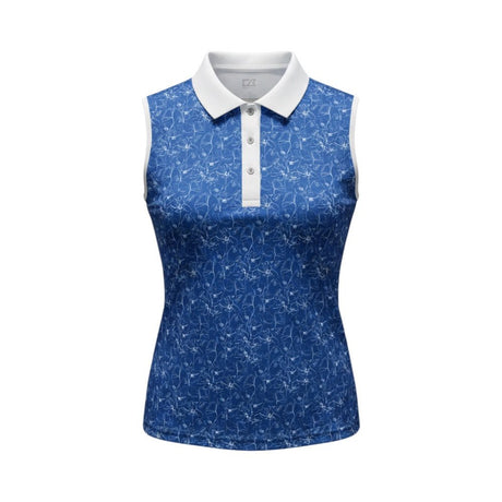 Cutter and Buck Birdy Floral Navy Shirt - One Golf