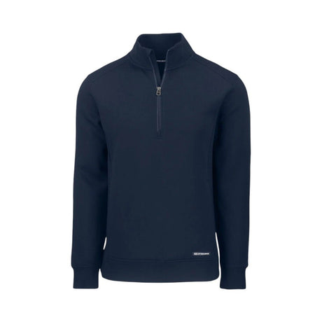 Cutter and Buck Eco Navy 1/4 Zip Pullover - One Golf