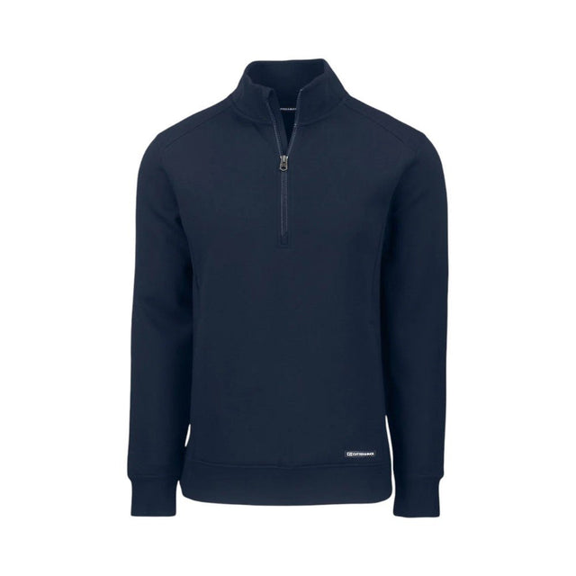 Cutter and Buck Eco Navy 1/4 Zip Pullover - One Golf