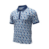 Cutter and Buck Foliage Print Navy Ladies Shirt - One Golf