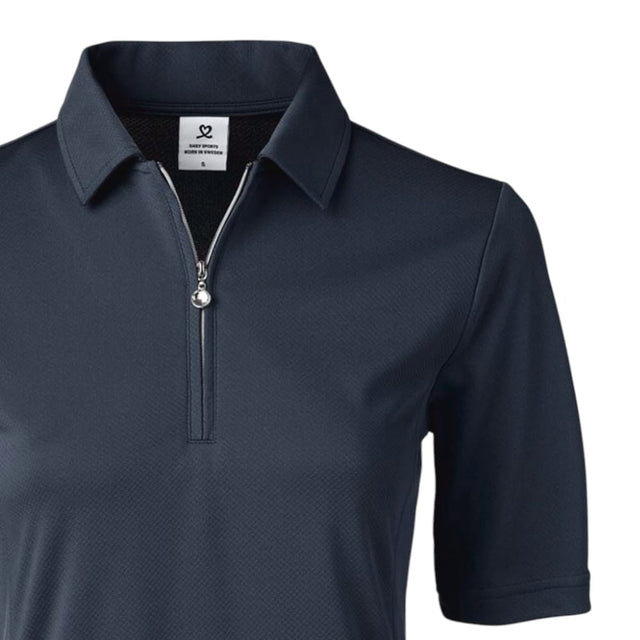 Daily Sports Macy 1/2S Navy Polo