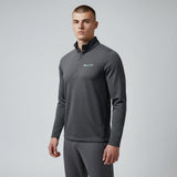 Elusive Mens Black Quarter Zip - One Golf