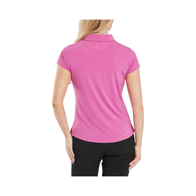 FootJoy EU Cap Heather Pink Woman's Shirt - One Golf