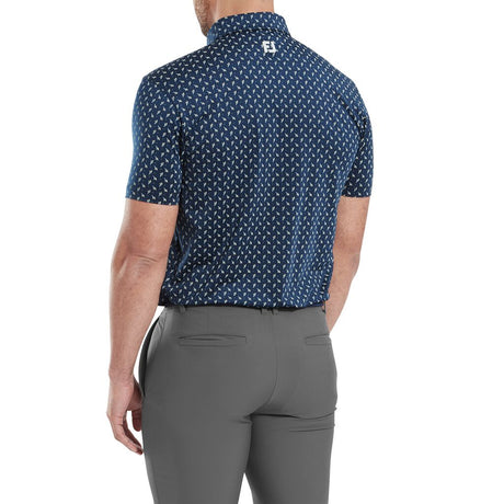 FootJoy EU Flower Bud Foulard Navy Polo - One Golf