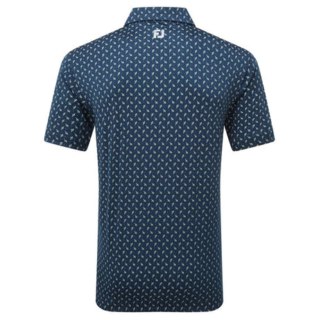 FootJoy EU Flower Bud Foulard Navy Polo - One Golf