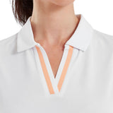FootJoy EU Pleated White/Peach Women's Dress - One Golf