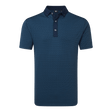 FootJoy EU Star Geo Jacquard Navy Polo - One Golf