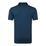 FootJoy EU Star Geo Jacquard Navy Polo - One Golf