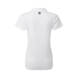 FootJoy EU Stretch Pique White Woman's Shirt - One Golf