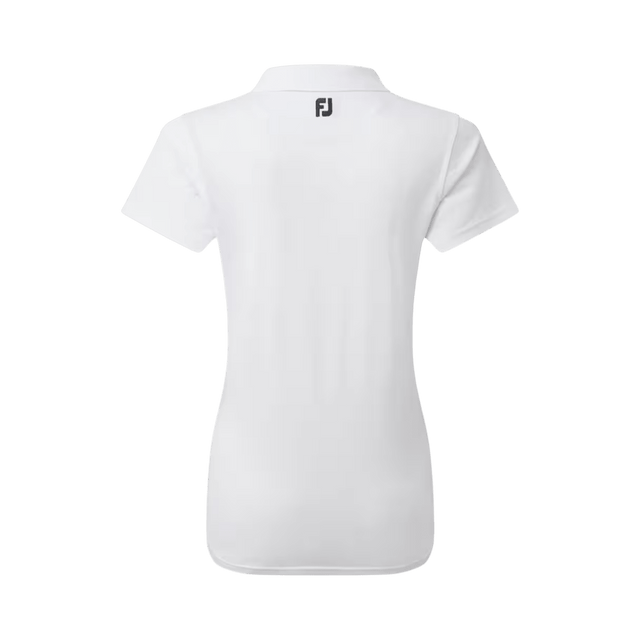 FootJoy EU Stretch Pique White Woman's Shirt - One Golf