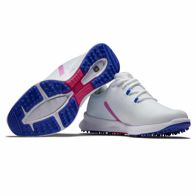 FootJoy Fuel Sport White/Pink Ladies Golf Shoes - One Golf