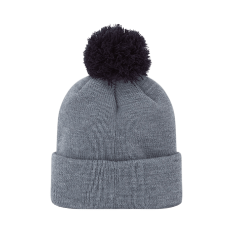 FootJoy Grey Pom Pom Knit Hat - One Golf