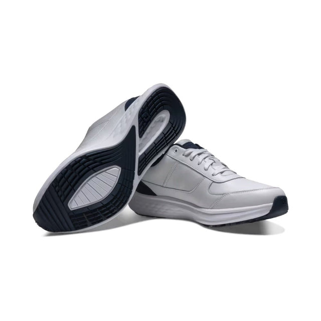 FootJoy Hampton White/White/Navy Shoes - One Golf
