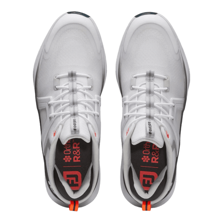 FootJoy HyperFlex White/Black/Red Golf Shoe - One Golf