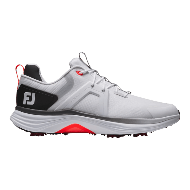 FootJoy HyperFlex White/Black/Red Golf Shoe - One Golf