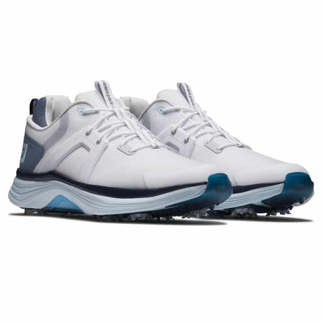 FootJoy HyperFlex White/Slate/Blue Golf Shoe - One Golf
