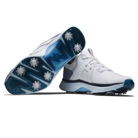 FootJoy HyperFlex White/Slate/Blue Golf Shoe - One Golf