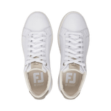 FootJoy Links Off White/Black Ladies Golf Shoe - One Golf