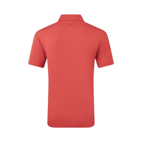 FootJoy Lisle Solid Nantucket Red Shirt - One Golf