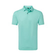 FootJoy Modernist Geo Pique Blue Reef Shirt - One Golf
