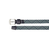 FootJoy Navy/White/Mint Braided Belt - One Golf