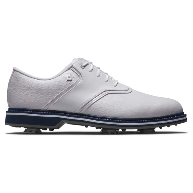 FootJoy Originals White/White/Navy Golf Shoe - One Golf