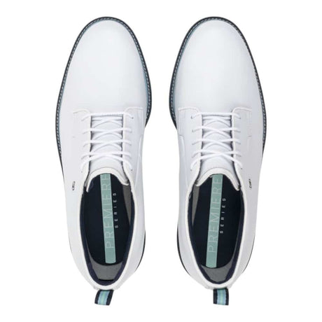 FootJoy Premier Series Field White/Mint/Blue Golf Shoe - One Golf