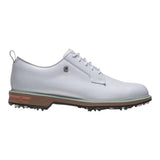 FootJoy Premier Series Field White/Tan/Mint Golf Shoe - One Golf