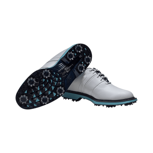 FootJoy Premier Series Packard White/Navy/Blue Golf Shoe - One Golf