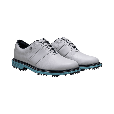 FootJoy Premier Series Packard White/Navy/Blue Golf Shoe - One Golf