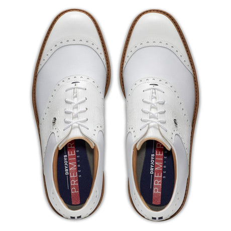 FootJoy Premiere Series White Wilcox Golf Shoes - One Golf