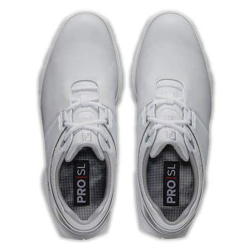 Footjoy Pro SL White Golf Shoes - One Golf