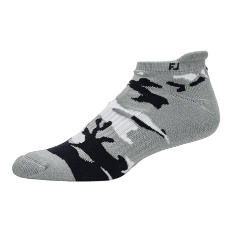 FootJoy ProDry Roll Tab Grey Camo Socks - One Golf