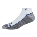 FootJoy ProDry Sport White/Cobalt/Black Socks - One Golf