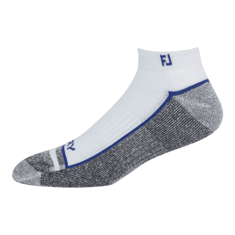 FootJoy ProDry Sport White/Cobalt/Black Socks - One Golf