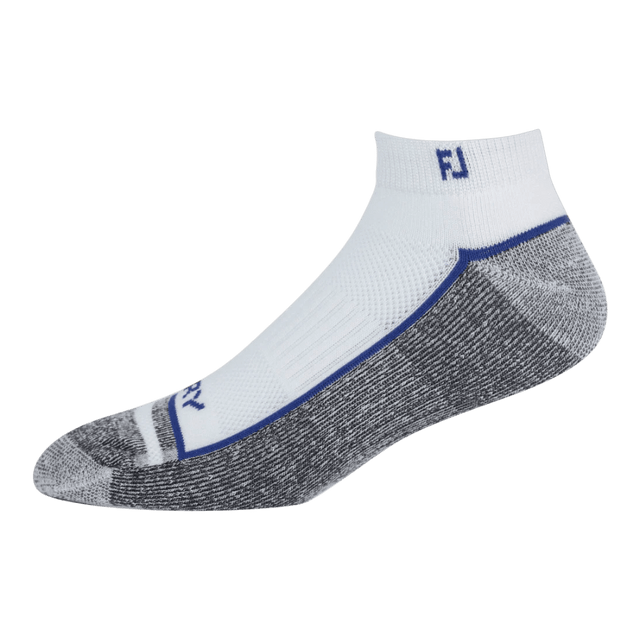 FootJoy ProDry Sport White/Cobalt/Black Socks - One Golf