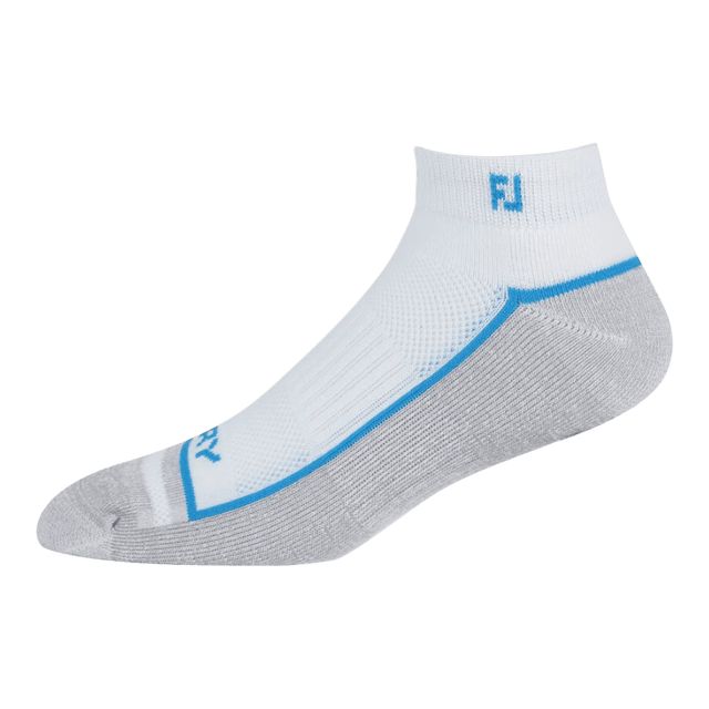 FootJoy ProDry Sport White/Ocean/Grey Socks - One Golf
