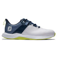 FootJoy ProLite White/Navy/Lime Golf Shoes - One Golf