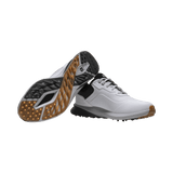 FootJoy Pro/SL White/Gray/Gum Golf Shoe - One Golf