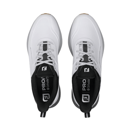 FootJoy Pro/SL White/Gray/Gum Golf Shoe - One Golf
