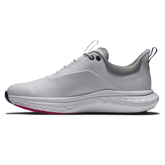 FootJoy Quantum White/Blue/Pink Golf Shoe - One Golf
